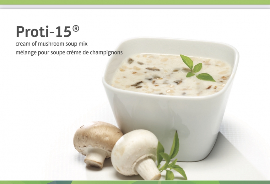 PROTI-BAR - Soupe crème de champignons