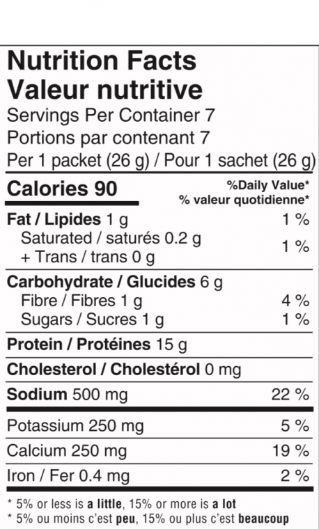 PROTI-BAR - Soupe crème de légumes