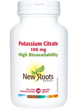 NEW ROOTS - Citrate de potassium 100 mg - 100 V-Caps